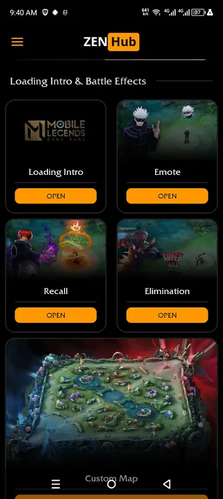 Screenshot of ZenHub GFX App