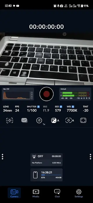 Screenshot of Black Magic Camera Download