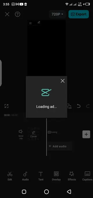 Screenshot of CapCut Pad Download