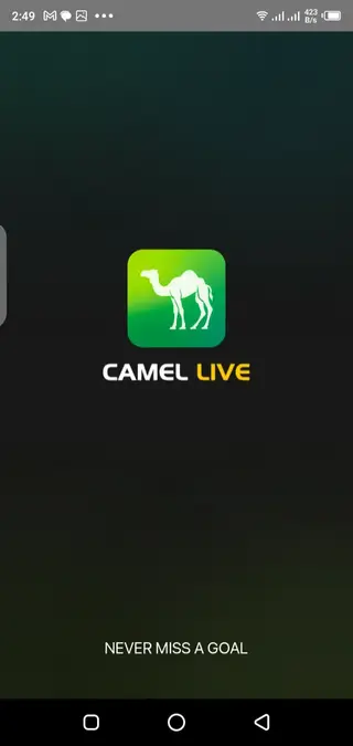 Screenshot of Camel Live