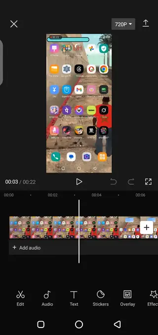 Screenshot of CapCut Pro Download