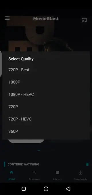 Screenshot of Cine Vision Download