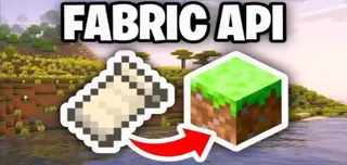 Screenshot of Fabric API Minecraft