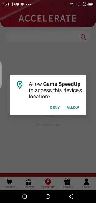 Screenshot of Game Speed Up Android
