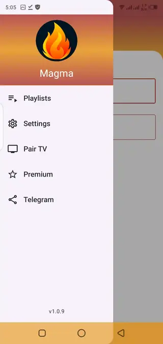 Screenshot of Magma TV Download