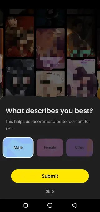 Screenshot of Melolo