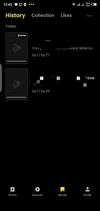 Screenshot of Melolo Download