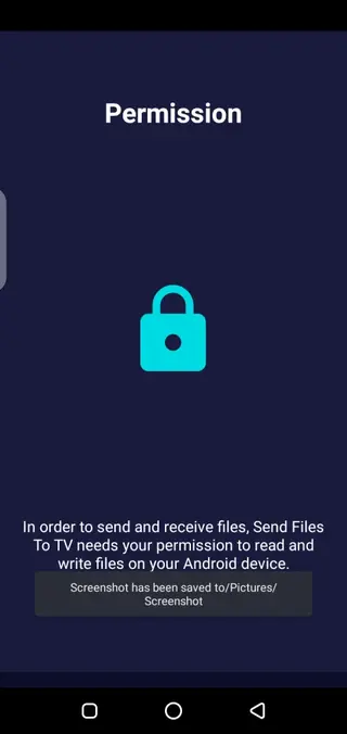 Screenshot of Send Files to TV Free APK