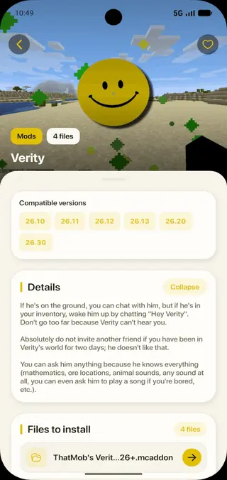 Screenshot of Verity Mod APK