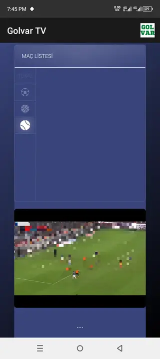Screenshot of Golvar TV APK