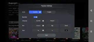 Screenshot of Xuper TV Movie App