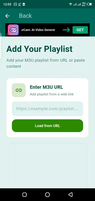 Screenshot of Burmese TV Android