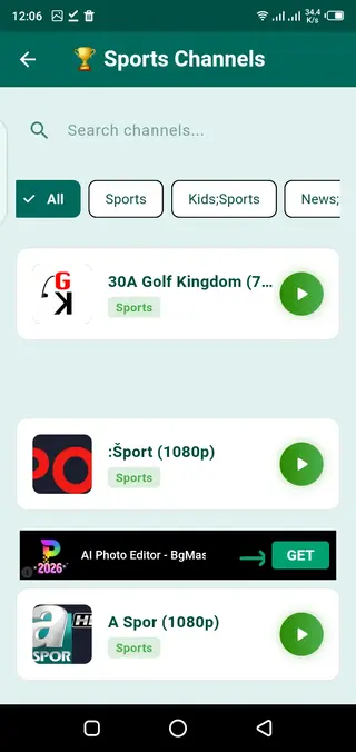 Screenshot of Burmese TV Download