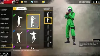 Screenshot of Old Free Fire Game