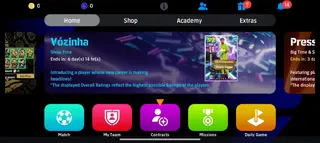 Screenshot of PES 2021 Android