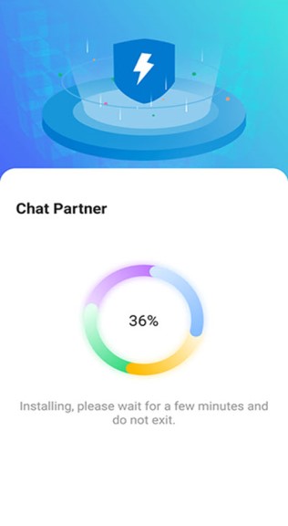 Screenshot of Chat Partner