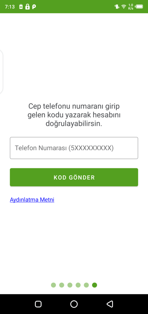 Screenshot of Hayat Eve Sığar App