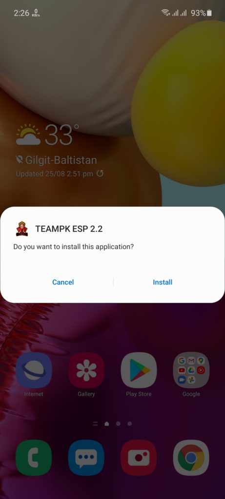 Screenshot of Teampk ESP PUBG