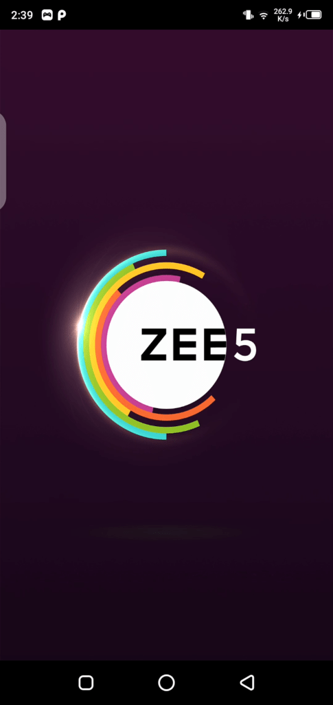 Screenshot of Zee5 Hipi App