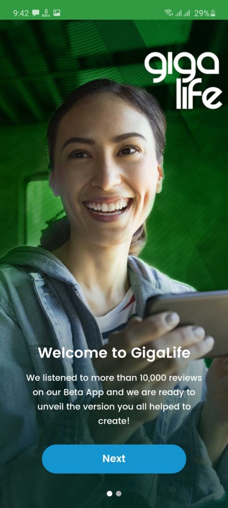 Screenshot of Gigalife Apk