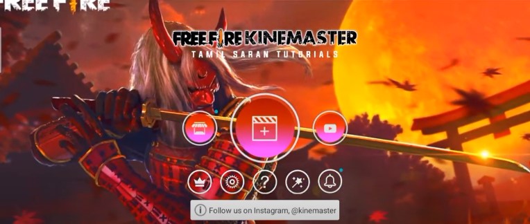 Screenshot of KINEMASTER FREE FIRE