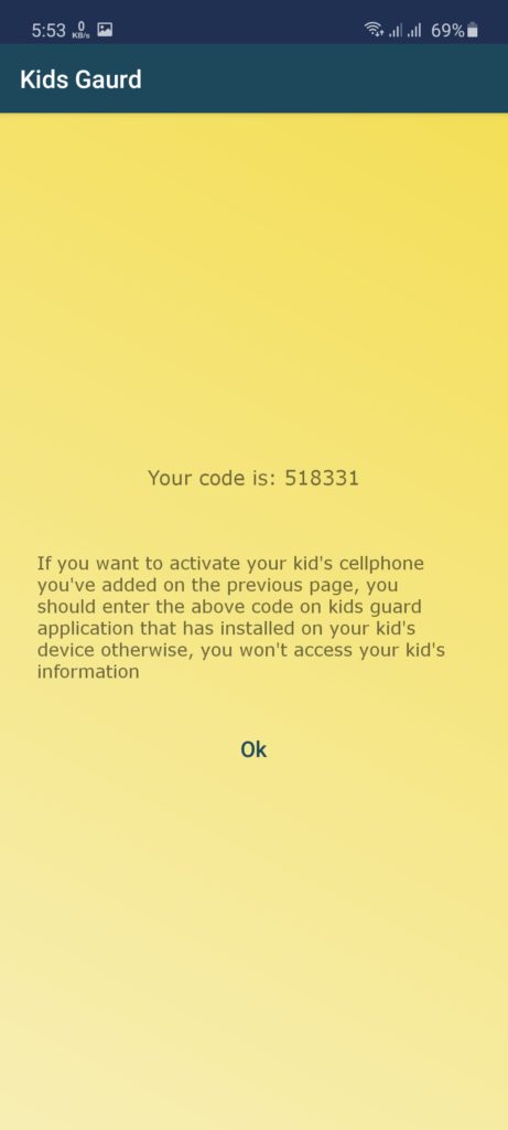 Screenshot of KidsGuard Pro Apk