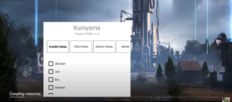 Screenshot of Kuroyama PUBG