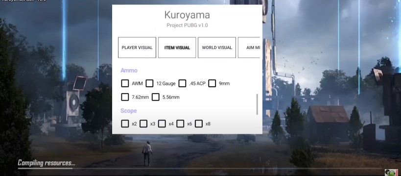 Screenshot of Kuroyama PUBG Mod