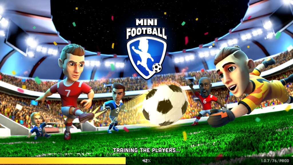 Screenshot of Mini Football Mod Apk