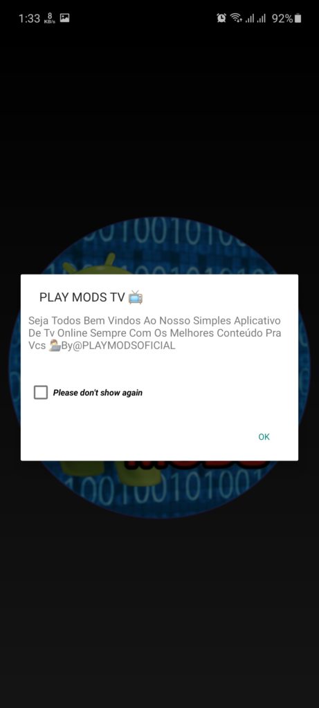 Screenshot of Play Mods TV