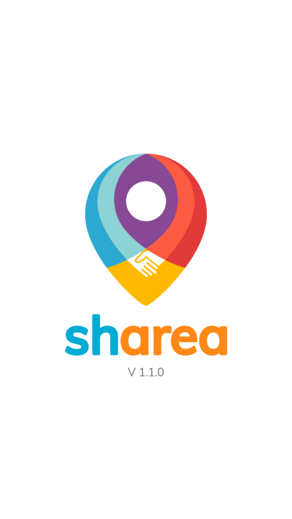 Screenshot of Sharea App