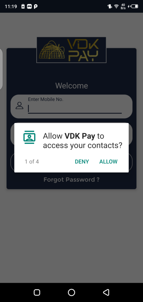 Screenshot of VDK Pay Apk