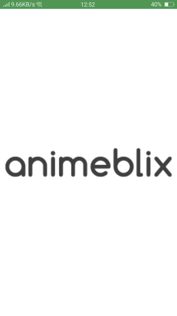 Screenshot of Animeblix App