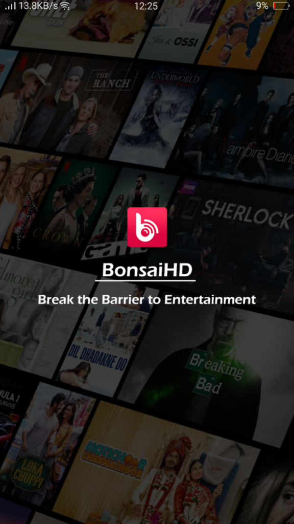 Screenshot of BonsaiHD App