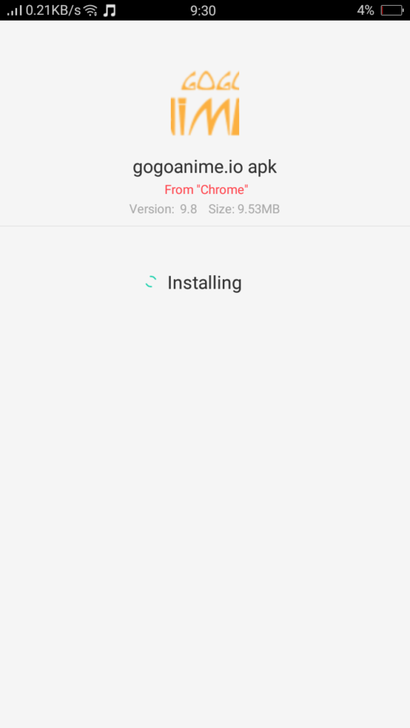 Screenshot of Gogoanime.io For Android