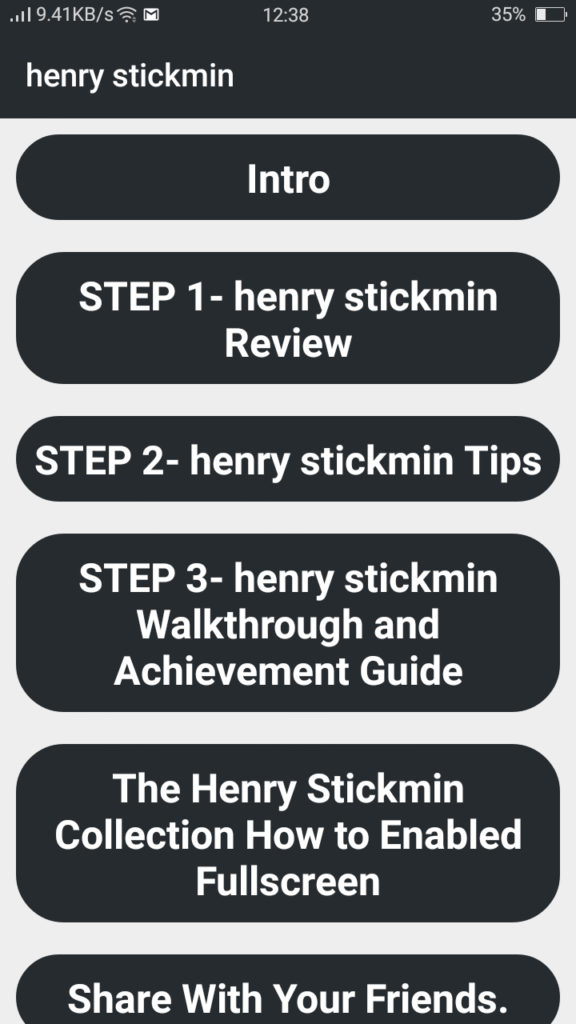 Screenshot of Henry Stickmin Collection For Android