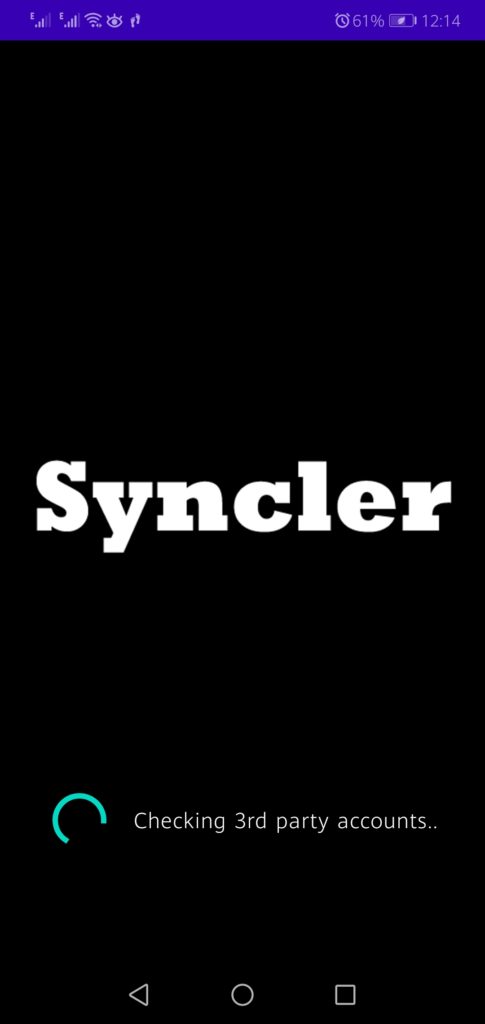 Screenshot of Syncler