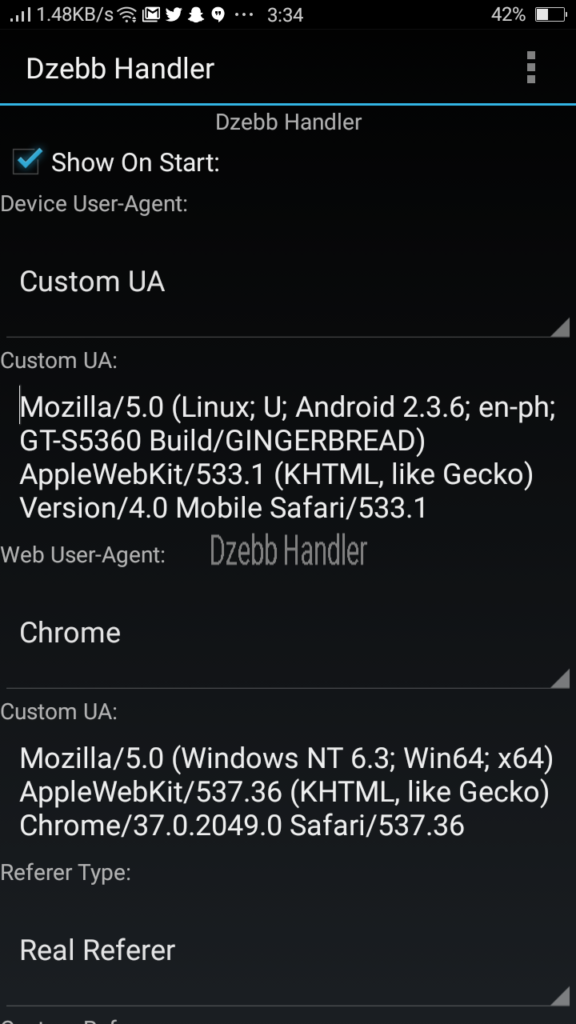 Screenshot of UC Mini Handler Apk