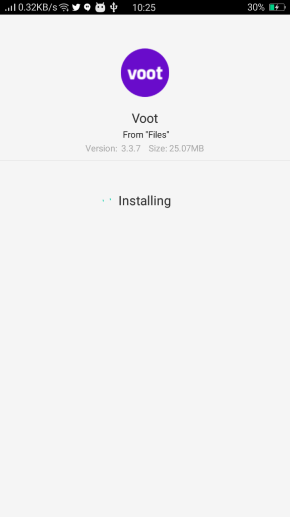 Screenshot of Voot Select Apk