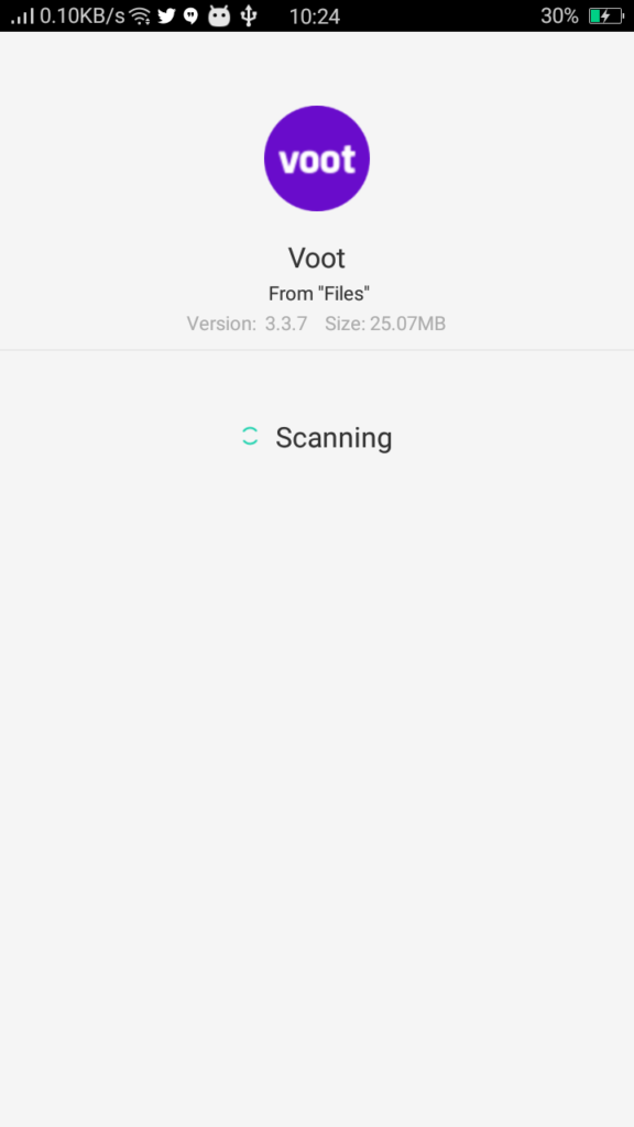 Screenshot of Voot Select Mod App