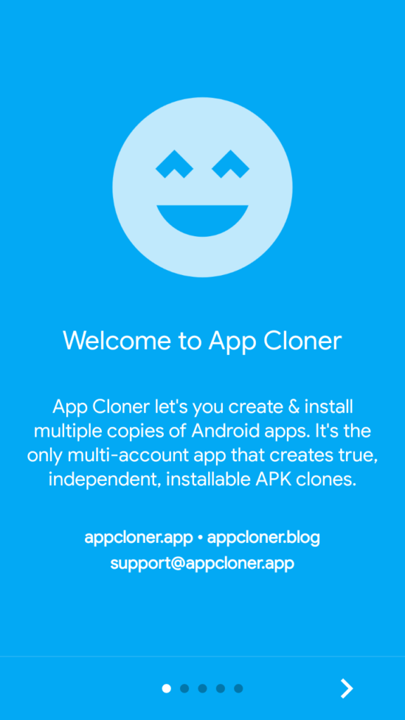 Screenshot of App Cloner Premium App