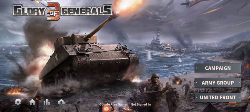 Screenshot of Glory of Generals 3 Apk