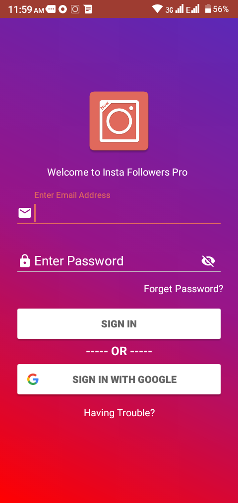 Screenshot of Insta Followers Pro Mod Apk