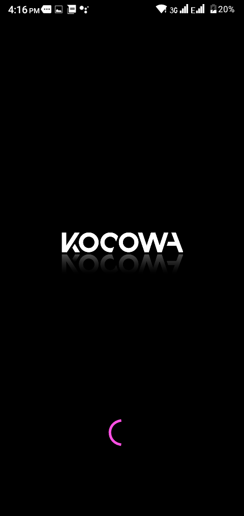 Screenshot of Kocowa App