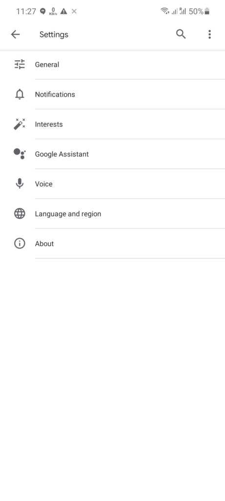 Screenshot of Remote 1 App