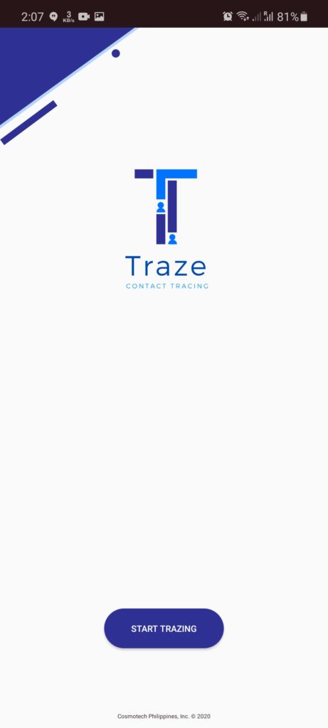 Screenshot of Traze Apk