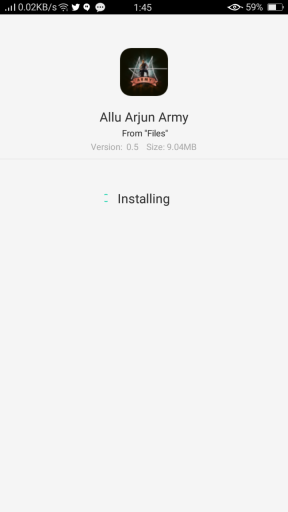 Screenshot of Allu Arjun Army Apk
