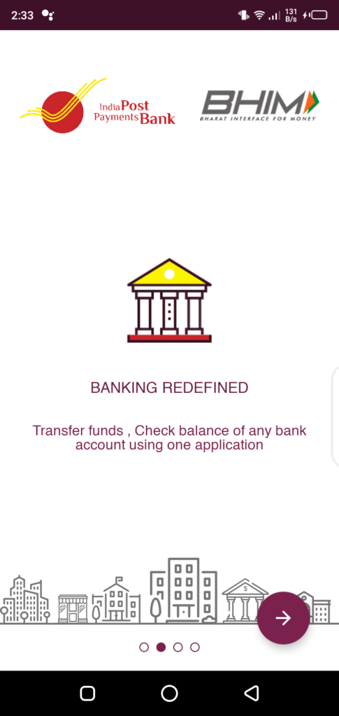 Screenshot of Dak Pay App
