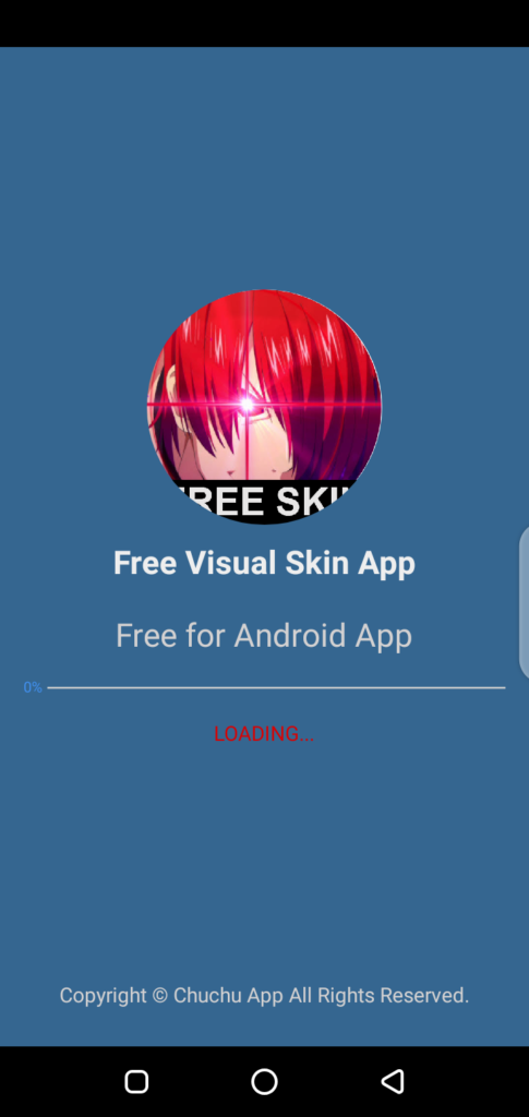 Screenshot of Visual Skin ML Apk