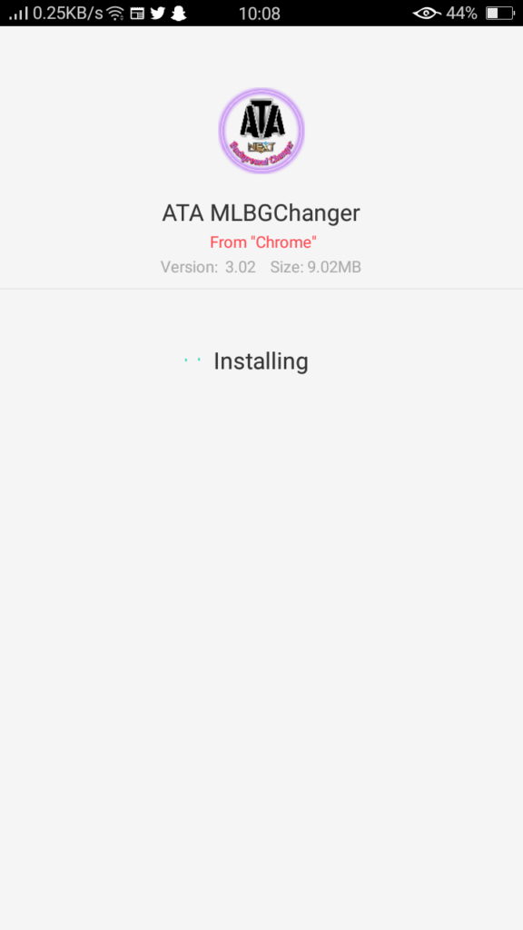 Screenshot of ATA MLBG Changer Apk Download